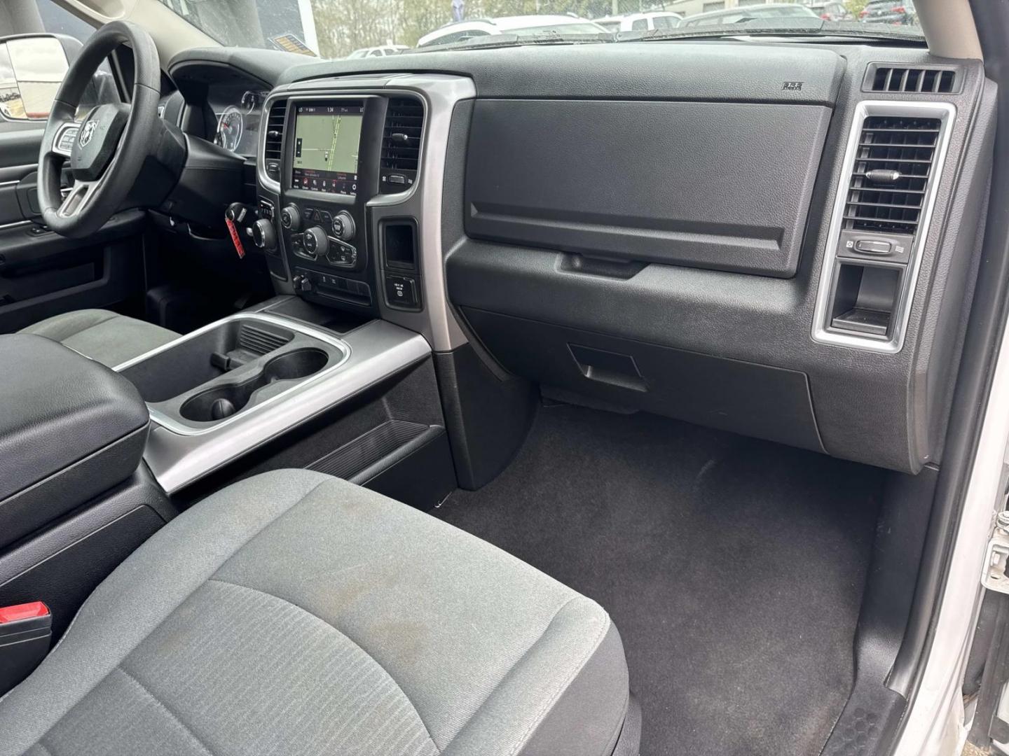2023 Bright White Clearcoat /Diesel Gray/Black Ram 1500 Classic SLT 4x2 Crew Cab 5'7 Box (1C6RR6LG2PS) , Automatic transmission, located at 6904 Johnston St., Lafayette, LA, 70503, (337) 988-1960, 30.143589, -92.100601 - Photo#13