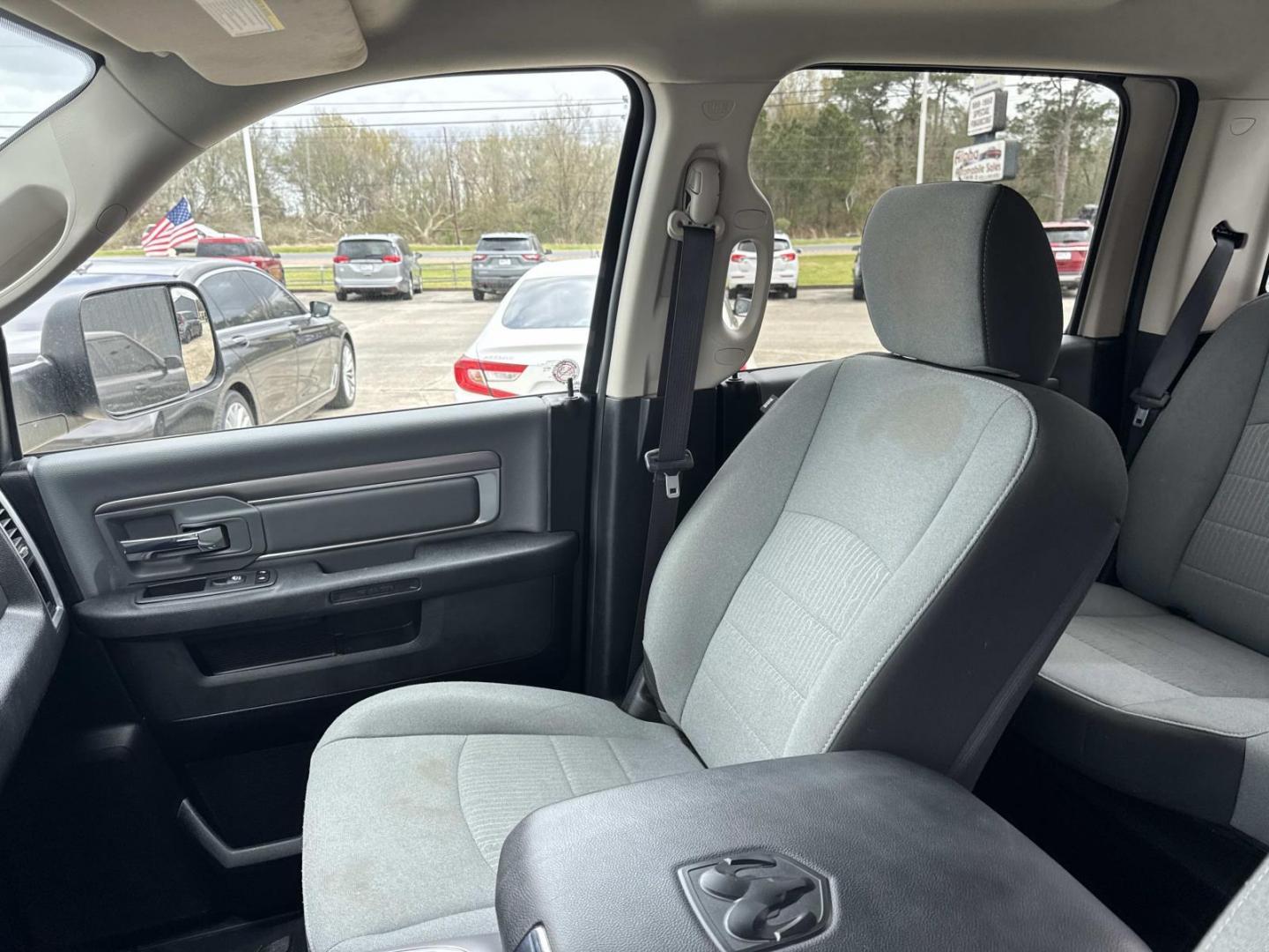 2023 Bright White Clearcoat /Diesel Gray/Black Ram 1500 Classic SLT 4x2 Crew Cab 5'7 Box (1C6RR6LG2PS) , Automatic transmission, located at 6904 Johnston St., Lafayette, LA, 70503, (337) 988-1960, 30.143589, -92.100601 - Photo#16