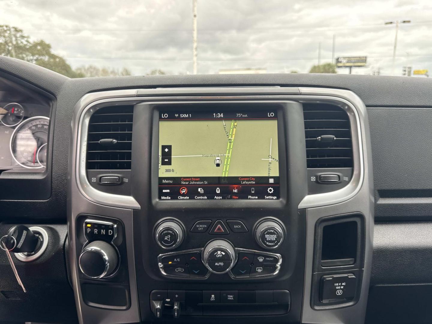 2023 Bright White Clearcoat /Diesel Gray/Black Ram 1500 Classic SLT 4x2 Crew Cab 5'7 Box (1C6RR6LG2PS) , Automatic transmission, located at 6904 Johnston St., Lafayette, LA, 70503, (337) 988-1960, 30.143589, -92.100601 - Photo#25