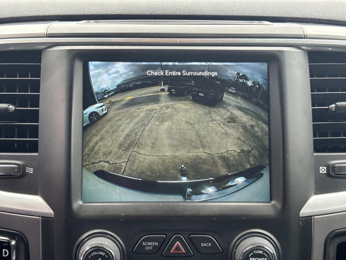 2023 Bright White Clearcoat /Diesel Gray/Black Ram 1500 Classic SLT 4x2 Crew Cab 5'7 Box (1C6RR6LG2PS) , Automatic transmission, located at 6904 Johnston St., Lafayette, LA, 70503, (337) 988-1960, 30.143589, -92.100601 - Photo#26