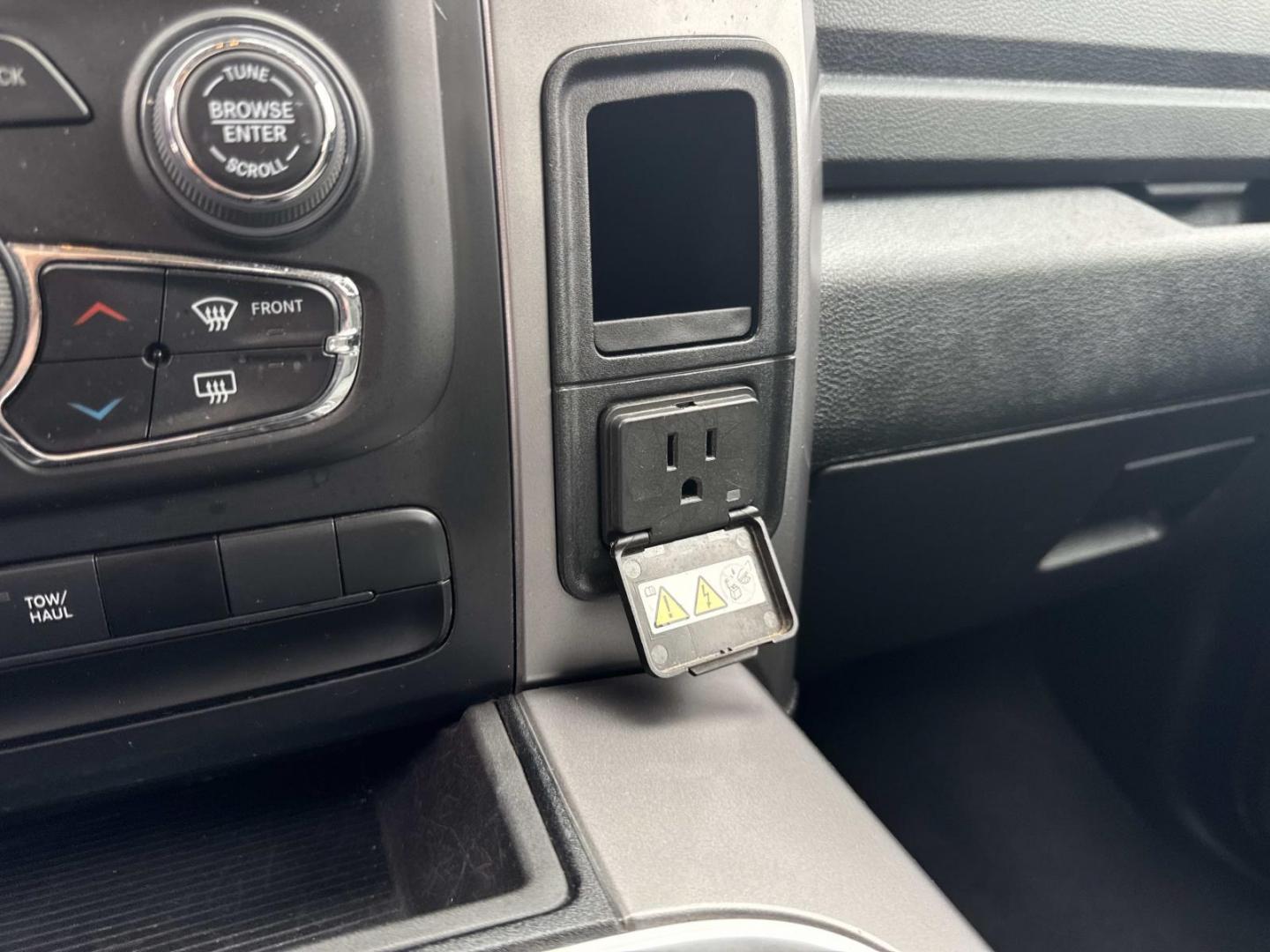 2023 Bright White Clearcoat /Diesel Gray/Black Ram 1500 Classic SLT 4x2 Crew Cab 5'7 Box (1C6RR6LG2PS) , Automatic transmission, located at 6904 Johnston St., Lafayette, LA, 70503, (337) 988-1960, 30.143589, -92.100601 - Photo#28