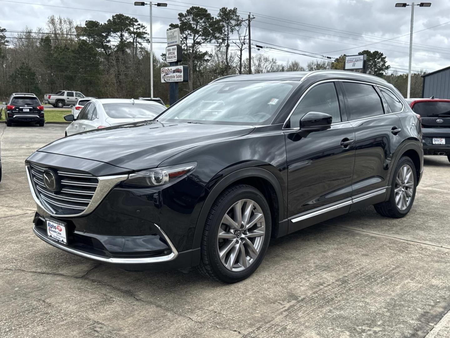 2021 Black /Black Mazda CX-9 Grand Touring FWD (JM3TCADY7M0) , Automatic transmission, located at 6904 Johnston St., Lafayette, LA, 70503, (337) 988-1960, 30.143589, -92.100601 - Photo#2