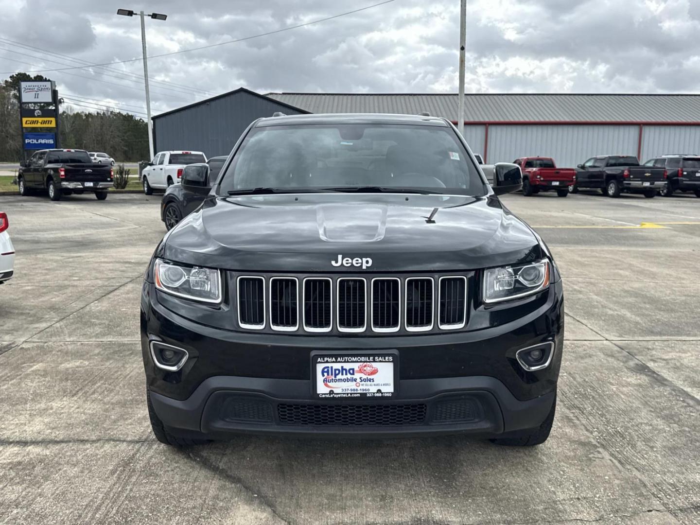 2014 Black /Black Jeep Grand Cherokee 4WD 4dr Laredo (1C4RJFAG3EC) , Automatic transmission, located at 6904 Johnston St., Lafayette, LA, 70503, (337) 988-1960, 30.143589, -92.100601 - Photo#1