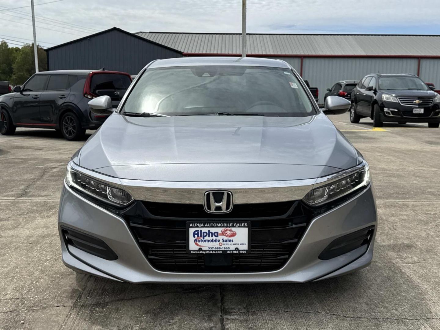 2020 Silver /Black Honda Accord Sedan LX 1.5T CVT (1HGCV1F11LA) , Automatic transmission, located at 6904 Johnston St., Lafayette, LA, 70503, (337) 988-1960, 30.143589, -92.100601 - Photo#1