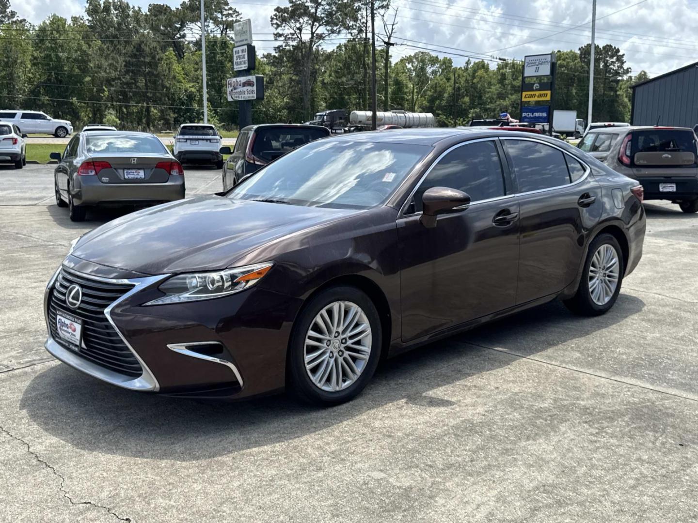 2016 Brown /Tan Lexus ES 350 4dr Sdn (58ABK1GG7GU) , Automatic transmission, located at 6904 Johnston St., Lafayette, LA, 70503, (337) 988-1960, 30.143589, -92.100601 - Photo#2
