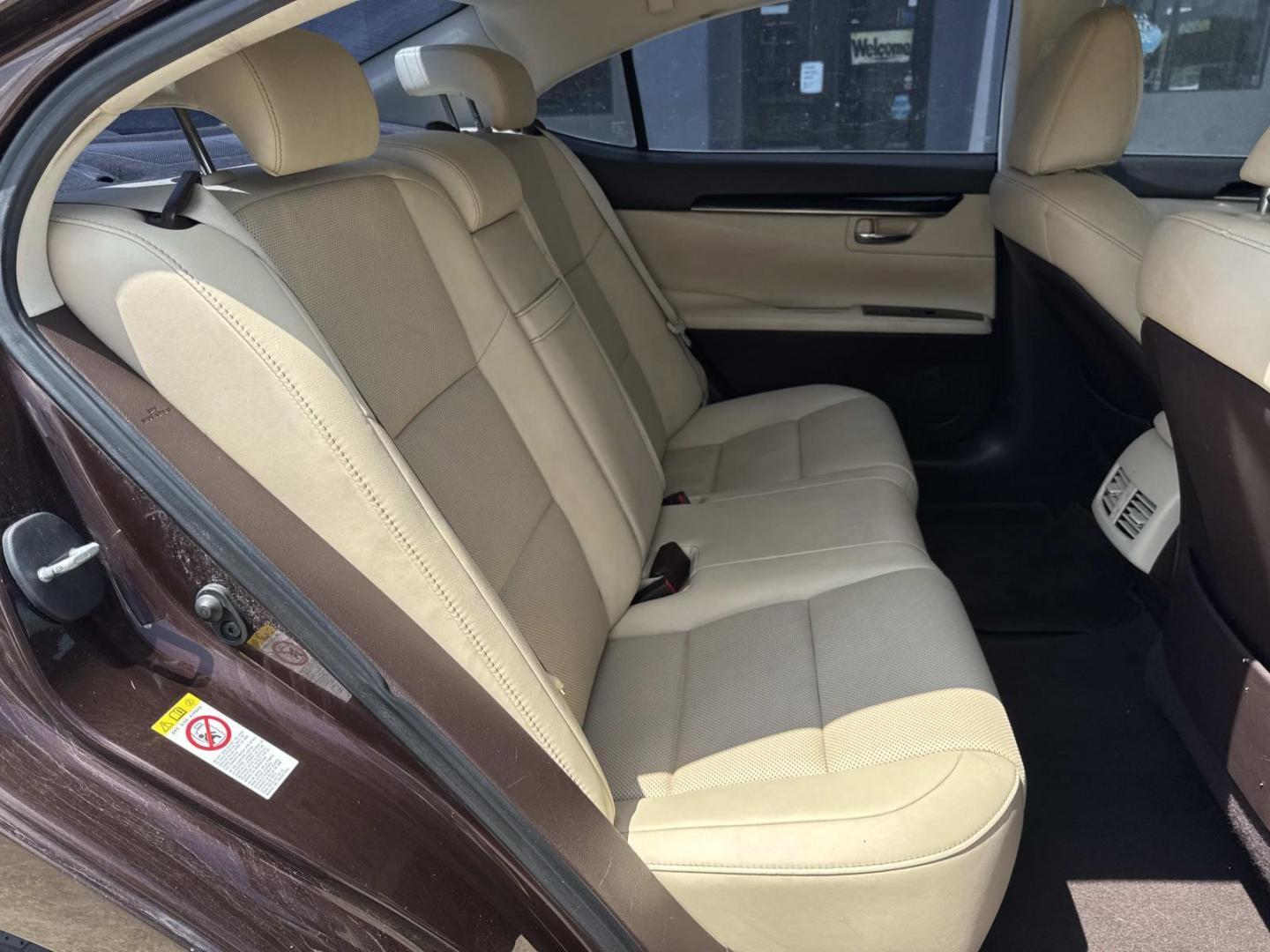 2016 Brown /Tan Lexus ES 350 4dr Sdn (58ABK1GG7GU) , Automatic transmission, located at 6904 Johnston St., Lafayette, LA, 70503, (337) 988-1960, 30.143589, -92.100601 - Photo#8