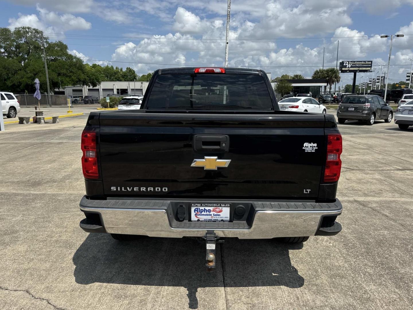 2014 Black /Jet Black Chevrolet Silverado 1500 2WD Crew Cab 143.5 LT w/1LT (3GCPCREC5EG) , Automatic transmission, located at 6904 Johnston St., Lafayette, LA, 70503, (337) 988-1960, 30.143589, -92.100601 - Photo#5