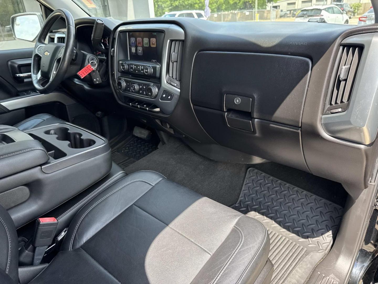 2014 Black /Jet Black Chevrolet Silverado 1500 2WD Crew Cab 143.5 LT w/1LT (3GCPCREC5EG) , Automatic transmission, located at 6904 Johnston St., Lafayette, LA, 70503, (337) 988-1960, 30.143589, -92.100601 - Photo#11