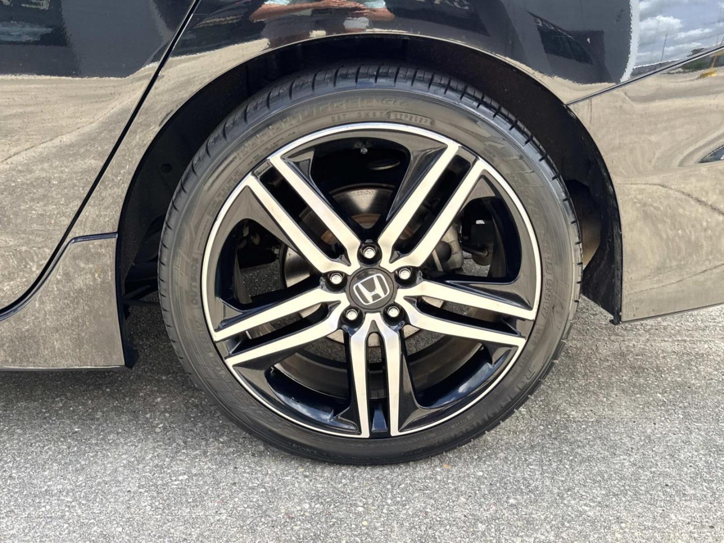 2017 Black /Black Honda Accord Sedan Sport CVT (1HGCR2F53HA) , Automatic transmission, located at 6904 Johnston St., Lafayette, LA, 70503, (337) 988-1960, 30.143589, -92.100601 - Photo#2