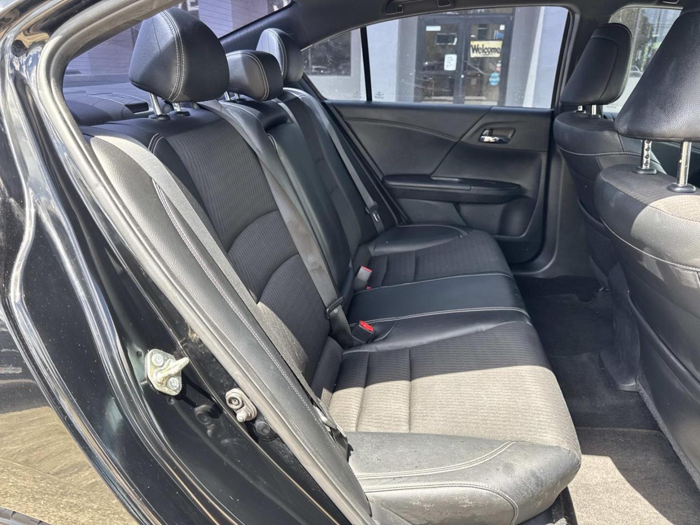 2017 Black /Black Honda Accord Sedan Sport CVT (1HGCR2F53HA) , Automatic transmission, located at 6904 Johnston St., Lafayette, LA, 70503, (337) 988-1960, 30.143589, -92.100601 - Photo#7