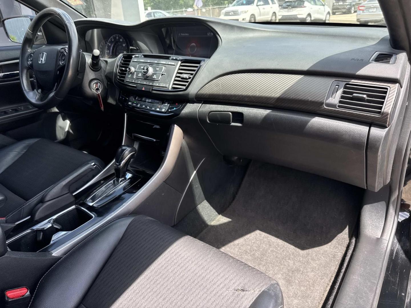 2017 Black /Black Honda Accord Sedan Sport CVT (1HGCR2F53HA) , Automatic transmission, located at 6904 Johnston St., Lafayette, LA, 70503, (337) 988-1960, 30.143589, -92.100601 - Photo#10