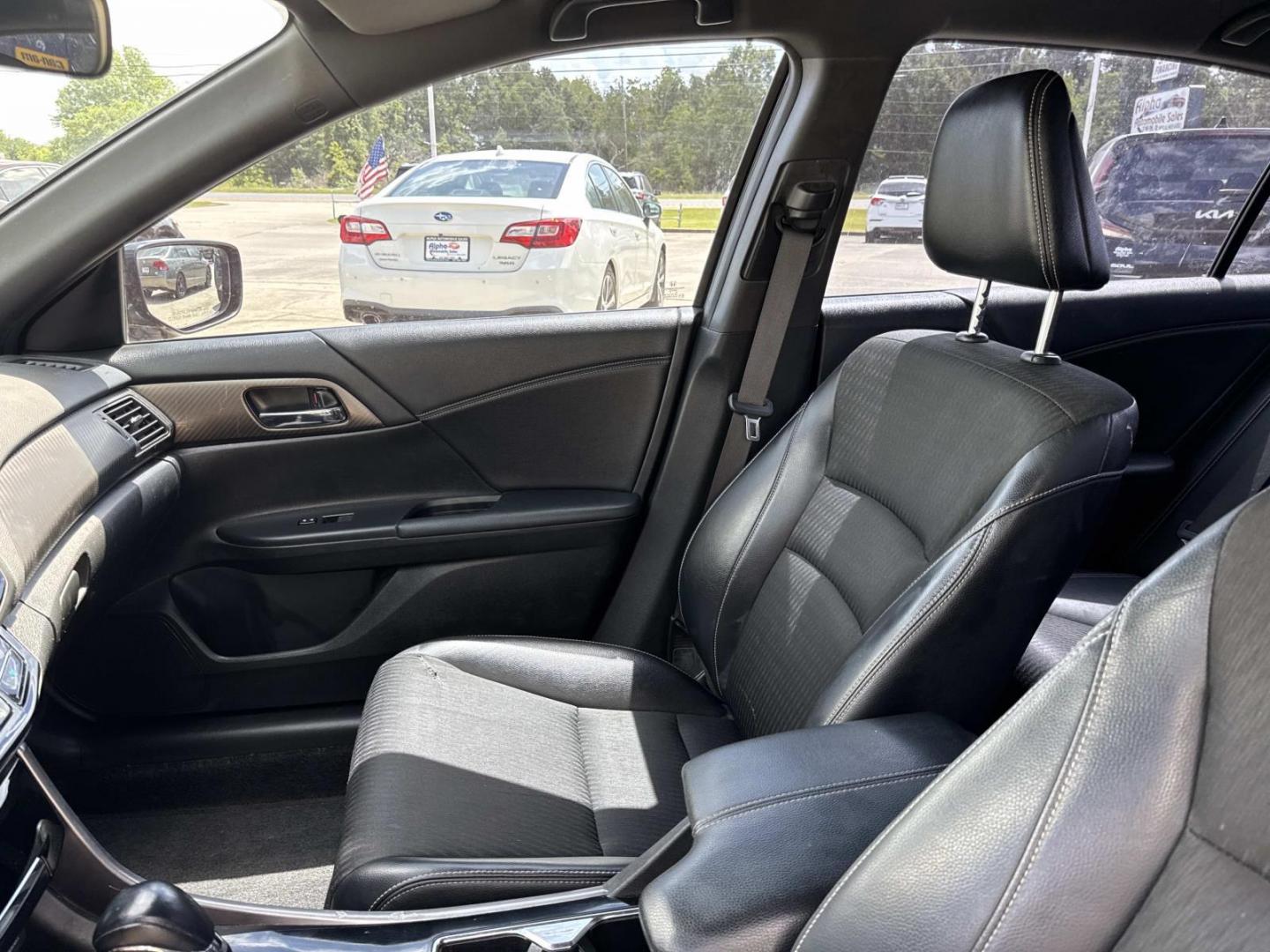 2017 Black /Black Honda Accord Sedan Sport CVT (1HGCR2F53HA) , Automatic transmission, located at 6904 Johnston St., Lafayette, LA, 70503, (337) 988-1960, 30.143589, -92.100601 - Photo#13