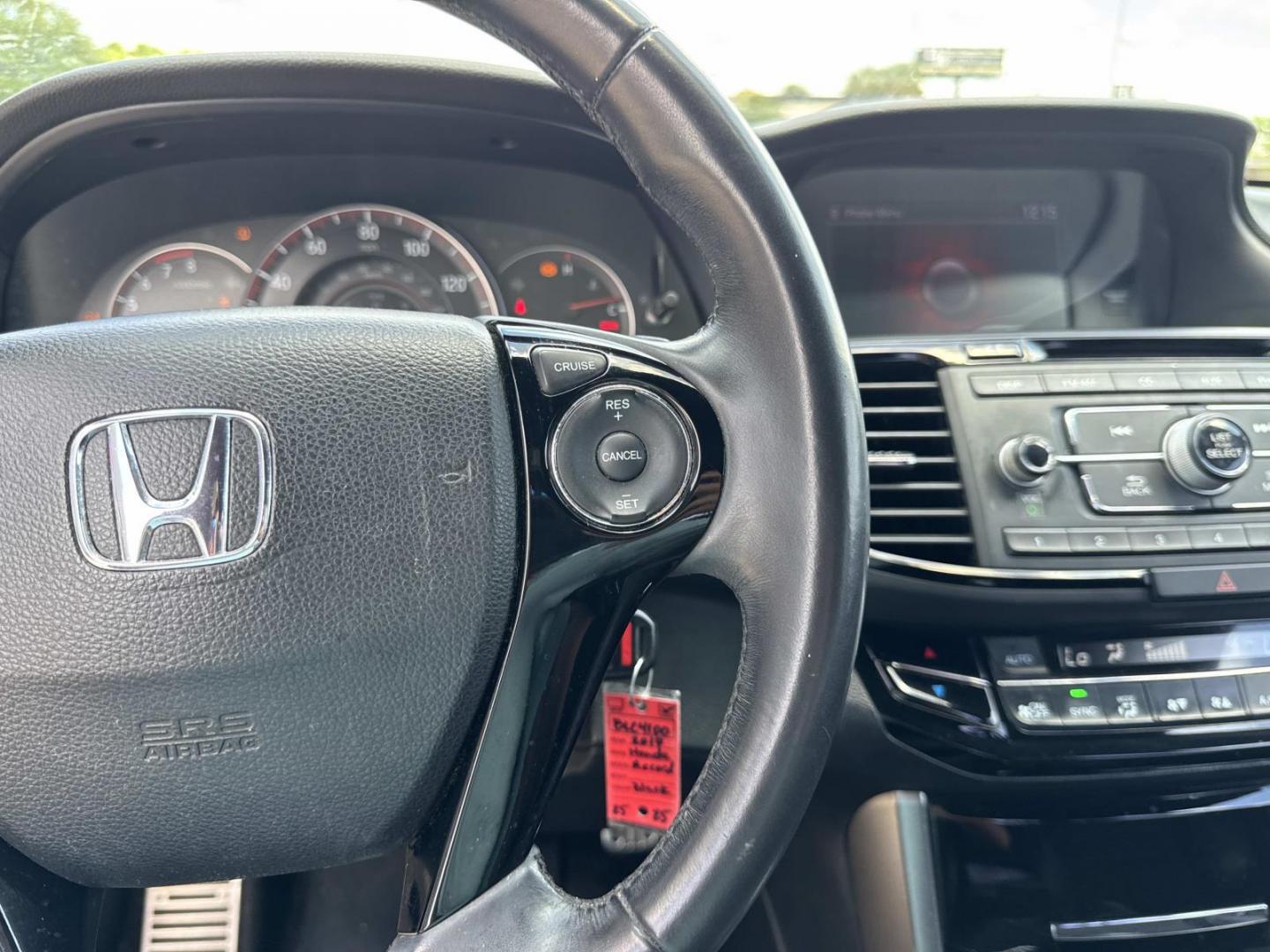 2017 Black /Black Honda Accord Sedan Sport CVT (1HGCR2F53HA) , Automatic transmission, located at 6904 Johnston St., Lafayette, LA, 70503, (337) 988-1960, 30.143589, -92.100601 - Photo#21