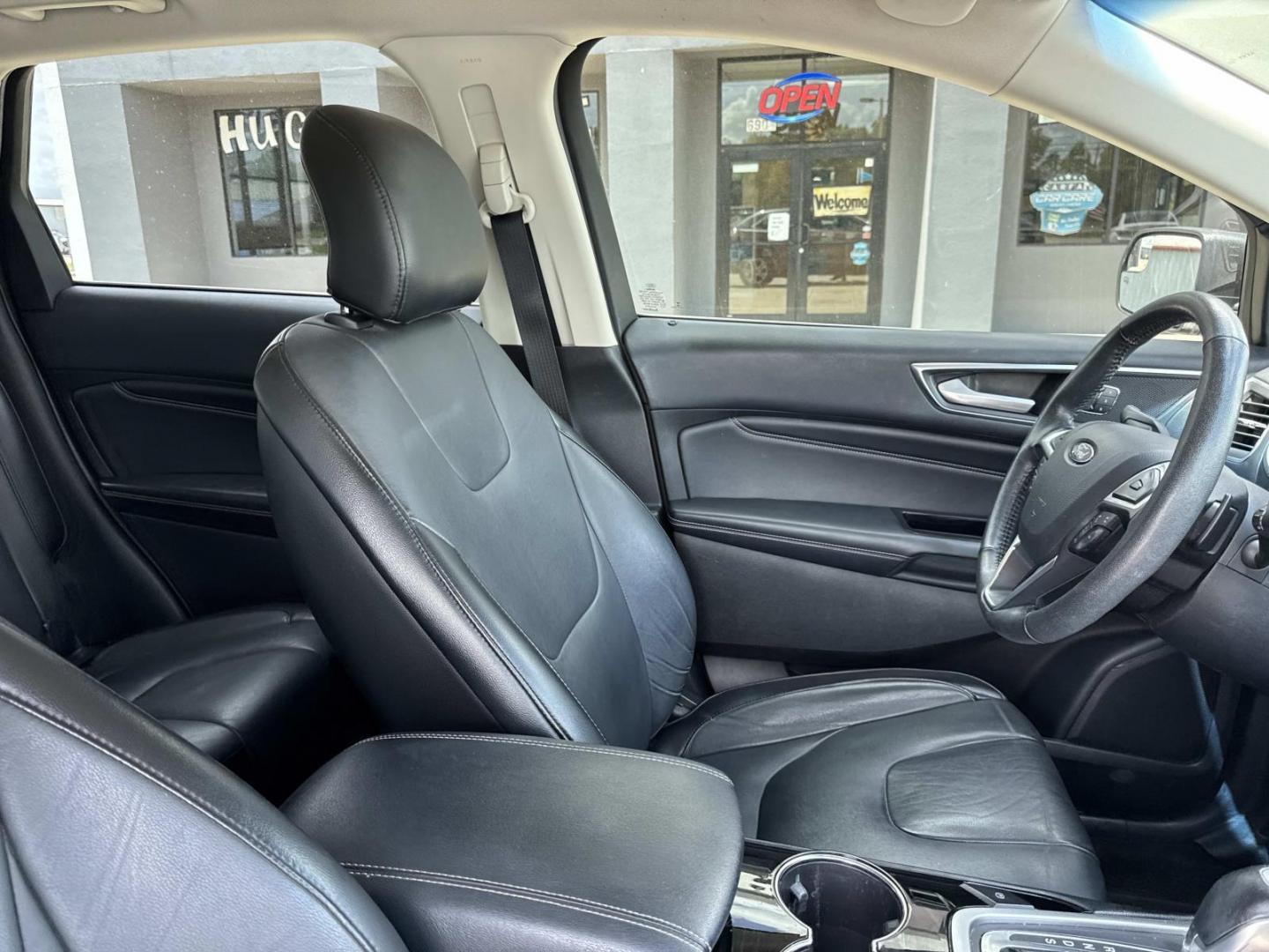 2017 Gray /Black Ford Edge Titanium FWD (2FMPK3K9XHB) , Automatic transmission, located at 6904 Johnston St., Lafayette, LA, 70503, (337) 988-1960, 30.143589, -92.100601 - Photo#9