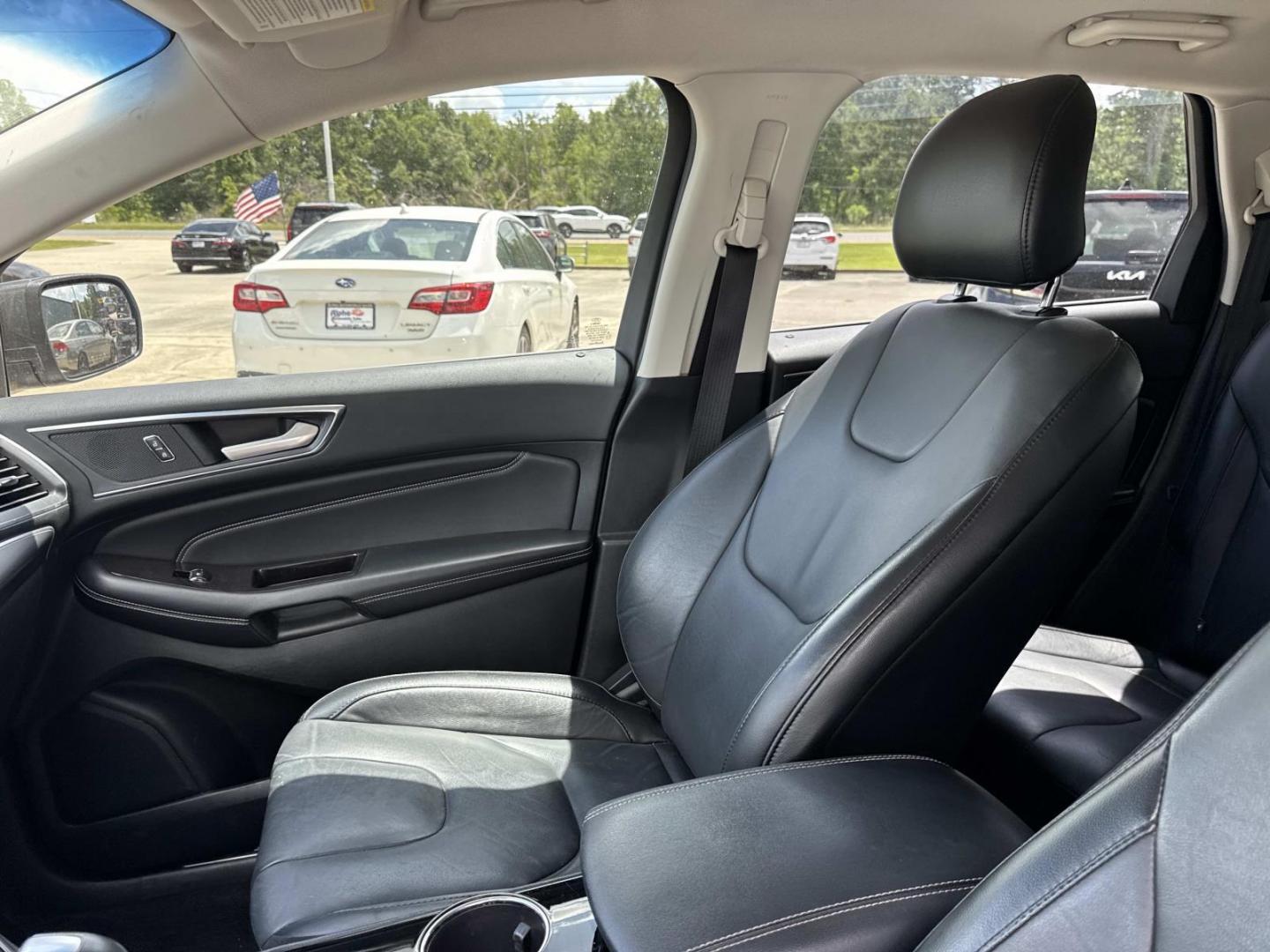 2017 Gray /Black Ford Edge Titanium FWD (2FMPK3K9XHB) , Automatic transmission, located at 6904 Johnston St., Lafayette, LA, 70503, (337) 988-1960, 30.143589, -92.100601 - Photo#14