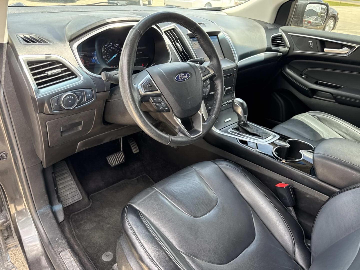 2017 Gray /Black Ford Edge Titanium FWD (2FMPK3K9XHB) , Automatic transmission, located at 6904 Johnston St., Lafayette, LA, 70503, (337) 988-1960, 30.143589, -92.100601 - Photo#16