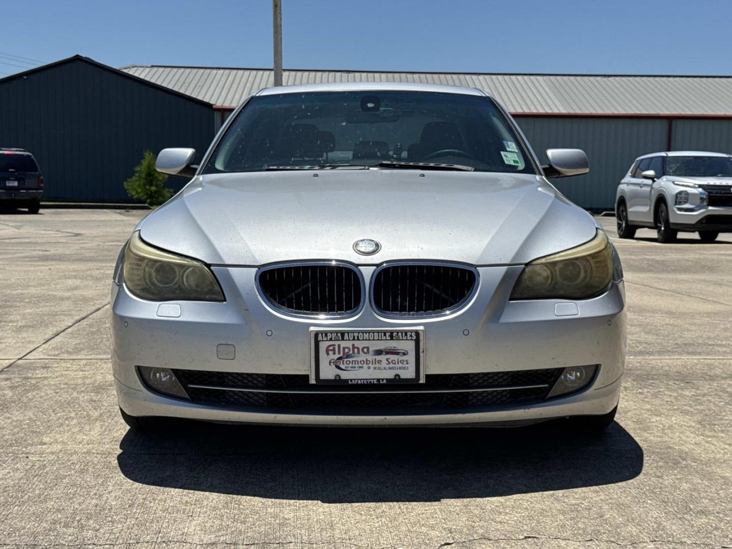 2008 Titanium Silver Metallic /Gray BMW 5 Series 4dr Sdn 535xi AWD (WBANV93548C) , Automatic transmission, located at 6904 Johnston St., Lafayette, LA, 70503, (337) 988-1960, 30.143589, -92.100601 - Photo#2