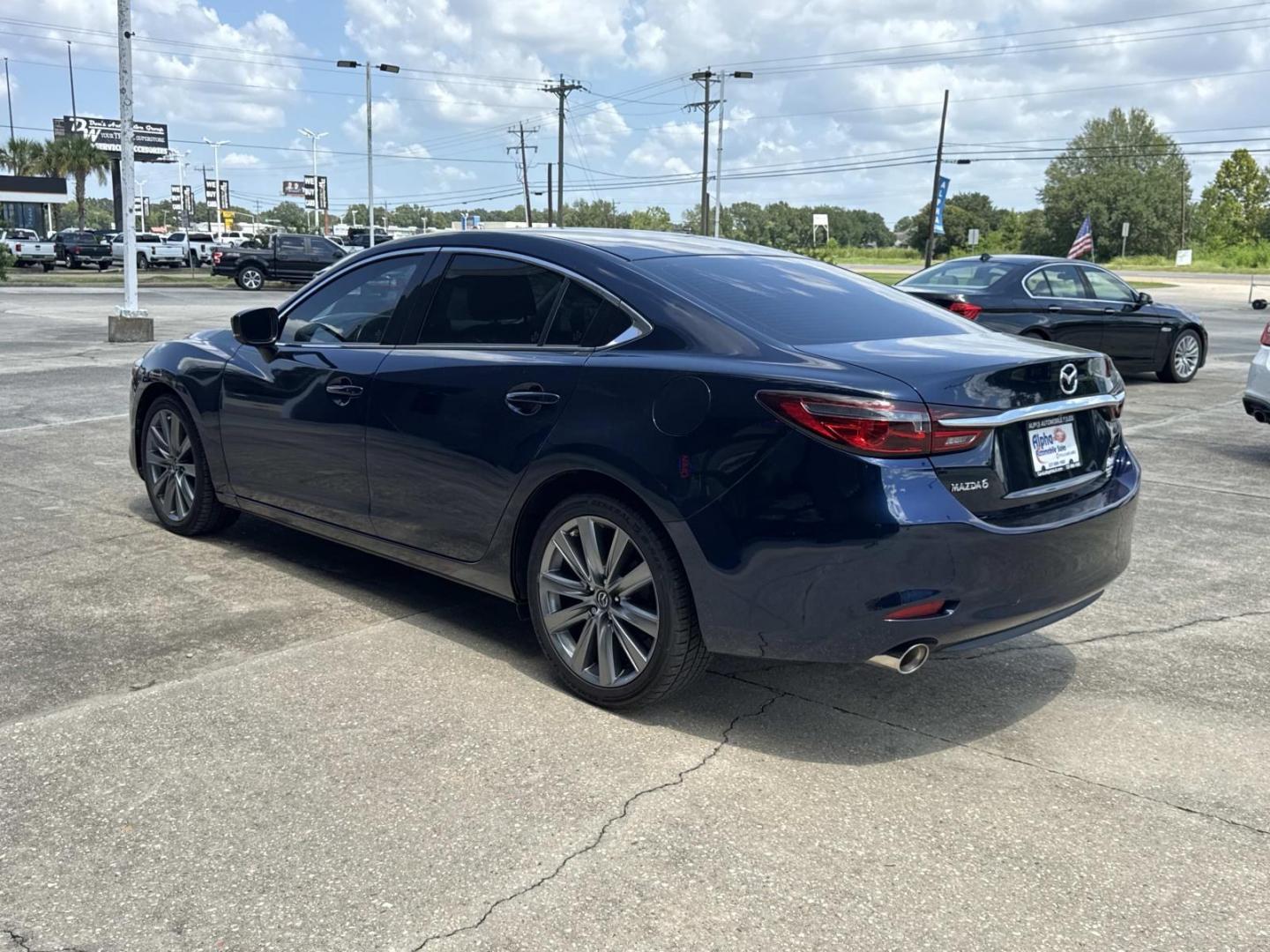 2020 Blue /Black Mazda MAZDA6 Touring Auto (JM1GL1VM9L1) , Automatic transmission, located at 6904 Johnston St., Lafayette, LA, 70503, (337) 988-1960, 30.143589, -92.100601- Photo#5