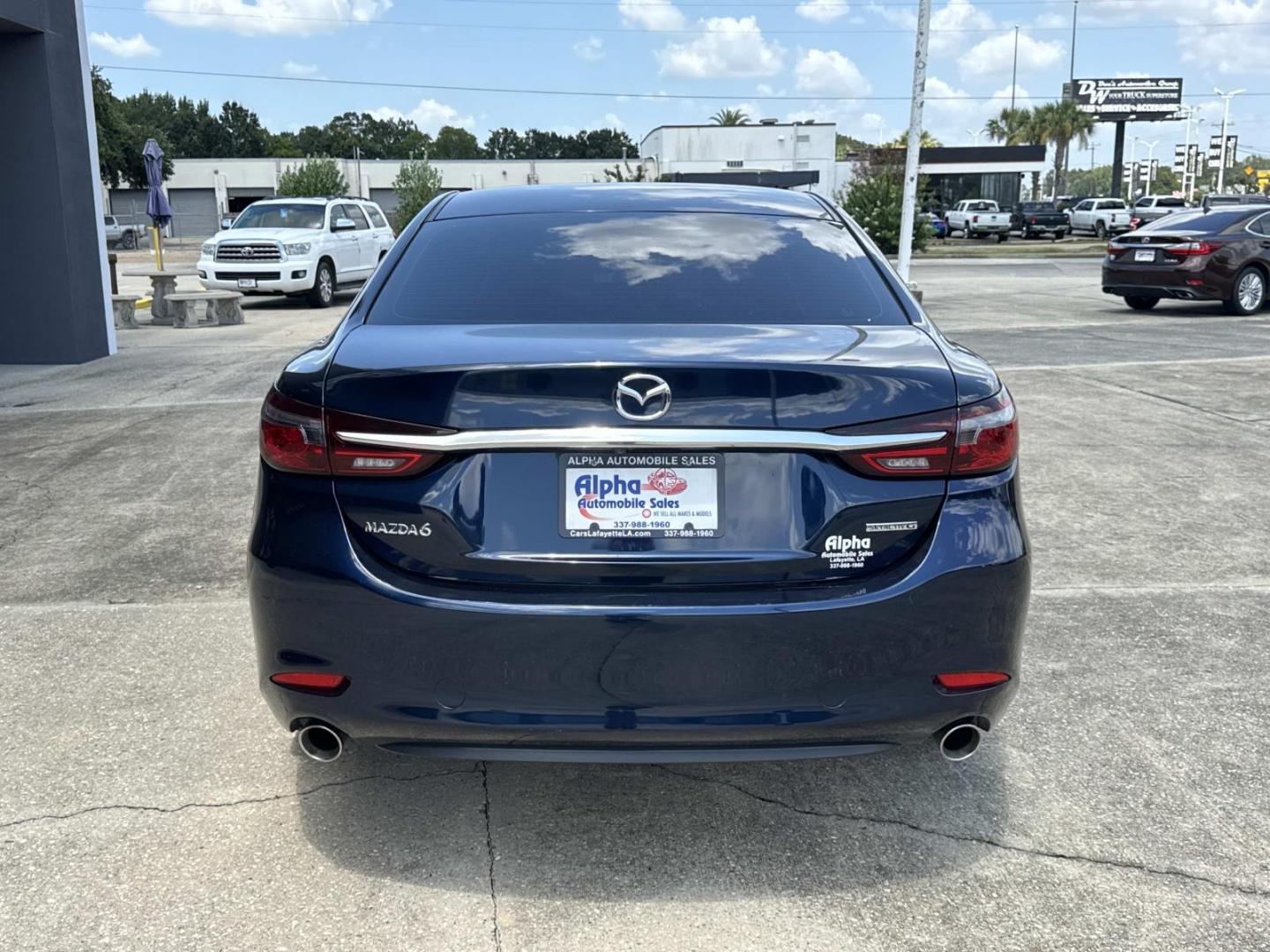 2020 Blue /Black Mazda MAZDA6 Touring Auto (JM1GL1VM9L1) , Automatic transmission, located at 6904 Johnston St., Lafayette, LA, 70503, (337) 988-1960, 30.143589, -92.100601- Photo#6