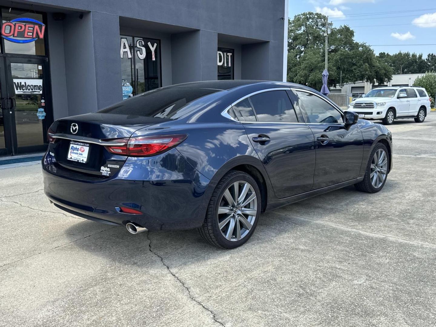 2020 Blue /Black Mazda MAZDA6 Touring Auto (JM1GL1VM9L1) , Automatic transmission, located at 6904 Johnston St., Lafayette, LA, 70503, (337) 988-1960, 30.143589, -92.100601- Photo#7