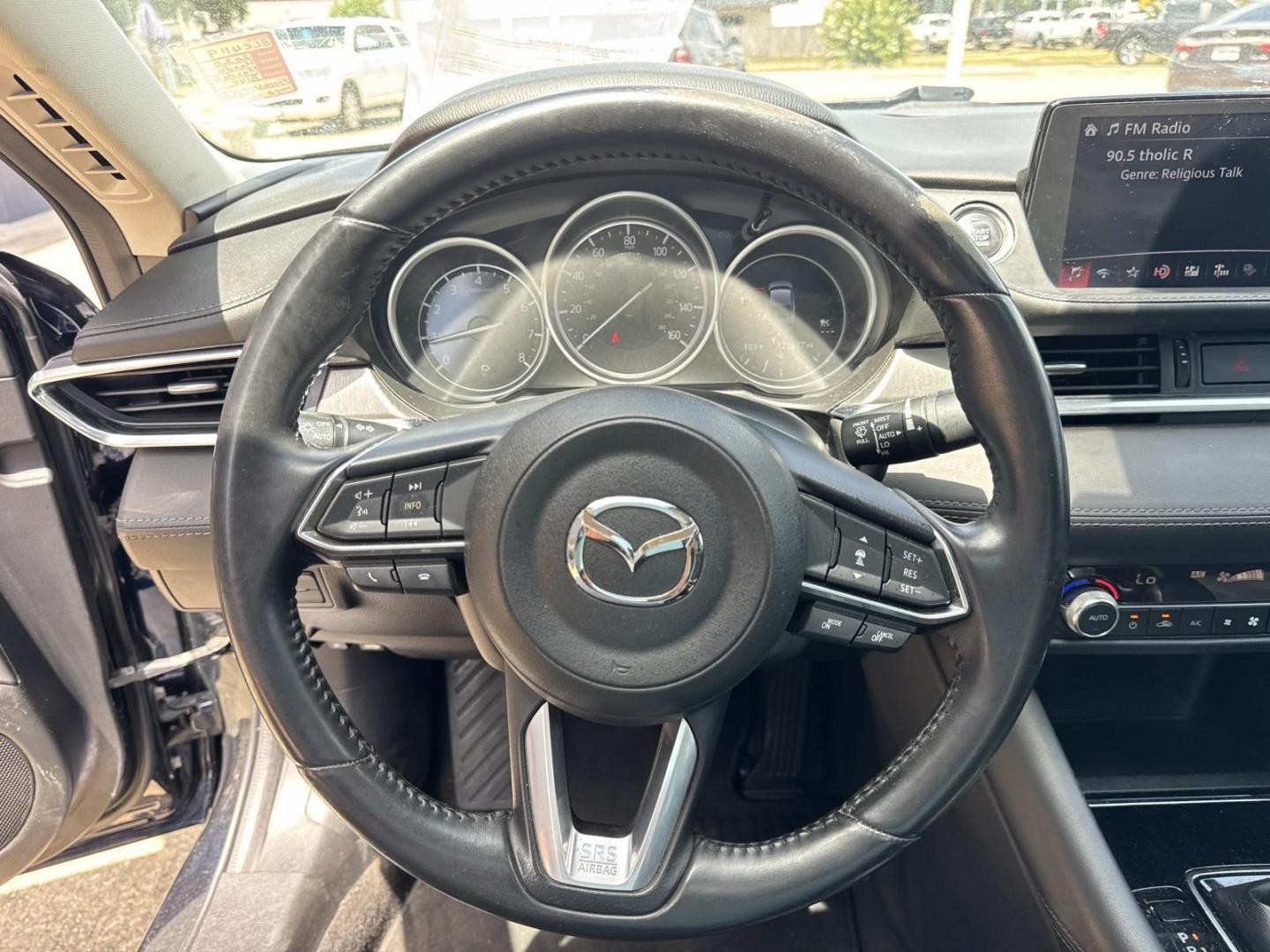 2020 Blue /Black Mazda MAZDA6 Touring Auto (JM1GL1VM9L1) , Automatic transmission, located at 6904 Johnston St., Lafayette, LA, 70503, (337) 988-1960, 30.143589, -92.100601- Photo#22