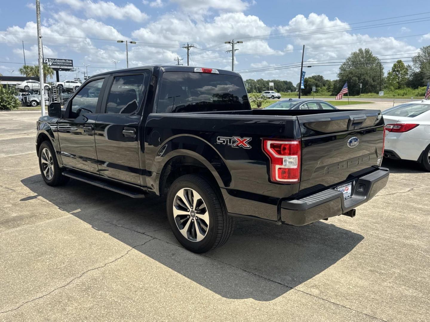 2020 Black /Black Ford F-150 XL 2WD SuperCrew 5.5' Box (1FTEW1C57LK) , Automatic transmission, located at 6904 Johnston St., Lafayette, LA, 70503, (337) 988-1960, 30.143589, -92.100601- Photo#4