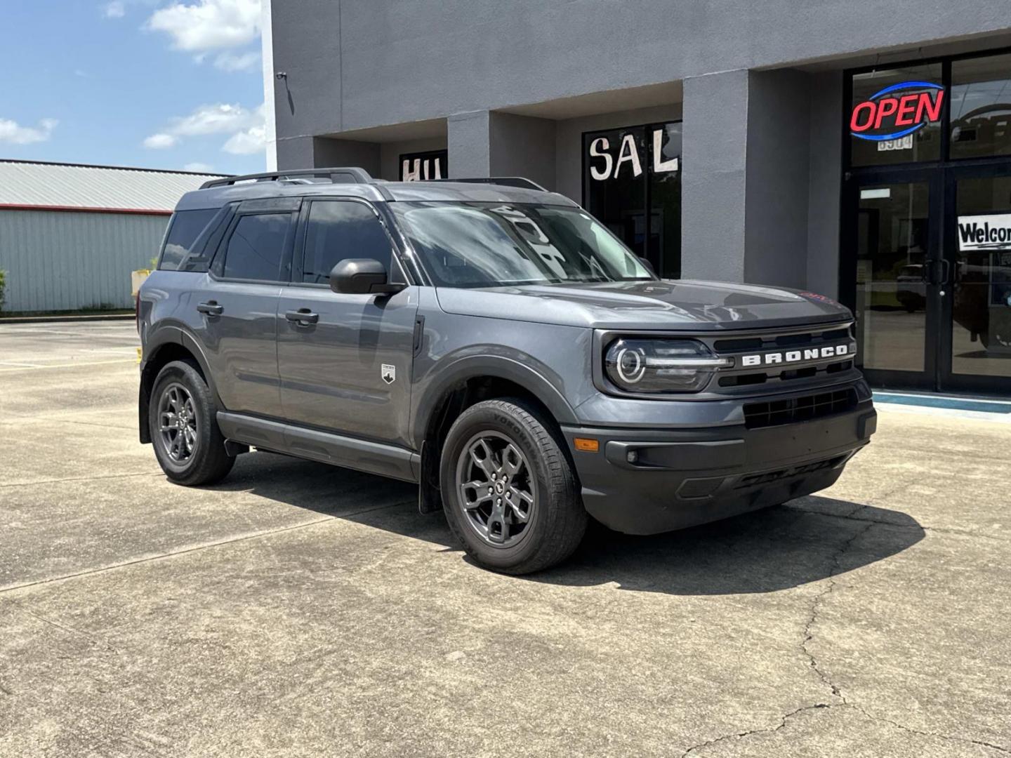 2021 Gray /Ebony Ford Bronco Sport Big Bend 4x4 (3FMCR9B62MR) , Automatic transmission, located at 6904 Johnston St., Lafayette, LA, 70503, (337) 988-1960, 30.143589, -92.100601- Photo#1