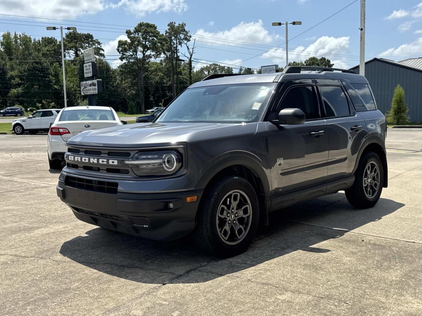 2021 Gray /Ebony Ford Bronco Sport Big Bend 4x4 (3FMCR9B62MR) , Automatic transmission, located at 6904 Johnston St., Lafayette, LA, 70503, (337) 988-1960, 30.143589, -92.100601- Photo#3
