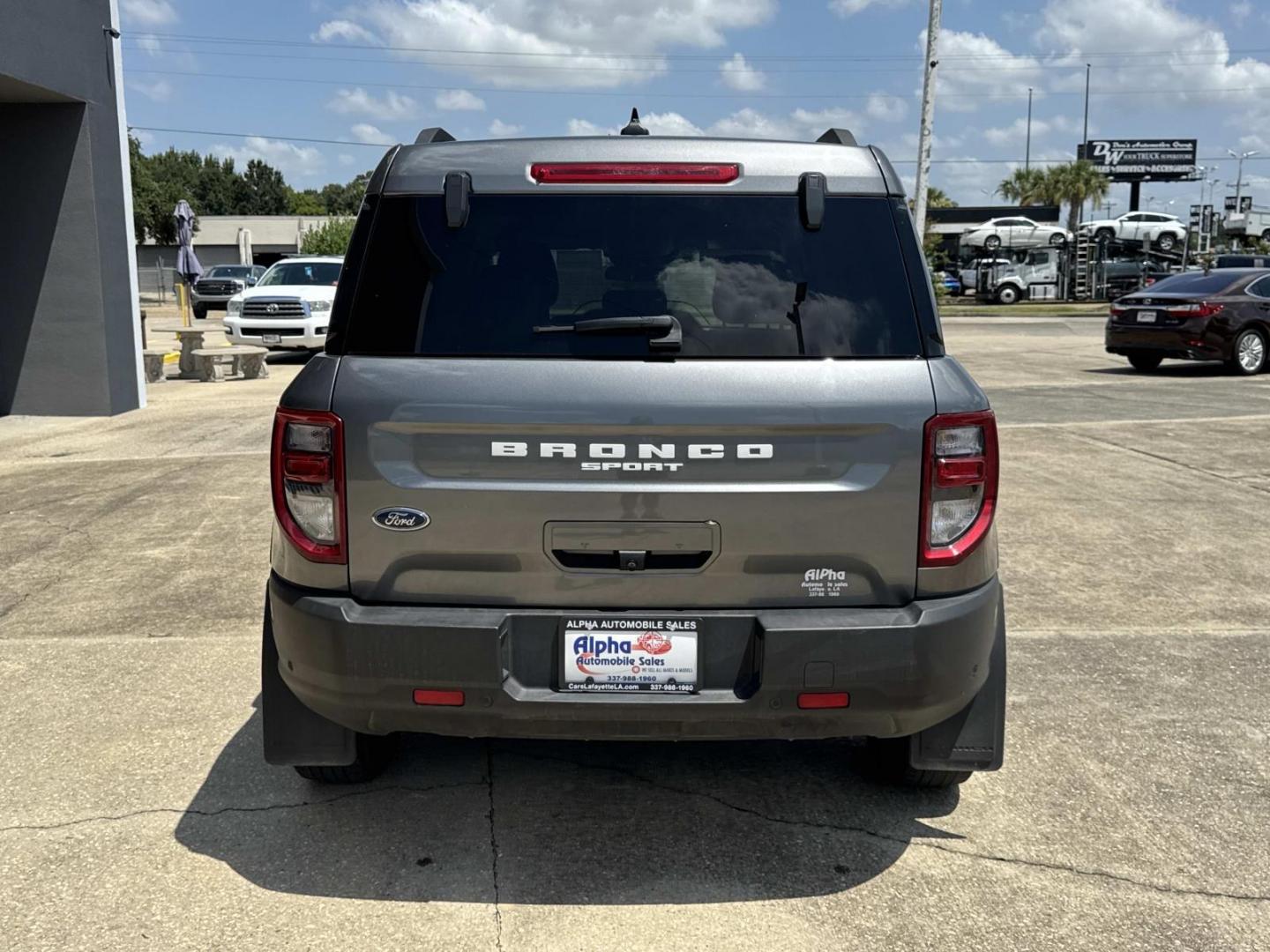 2021 Gray /Ebony Ford Bronco Sport Big Bend 4x4 (3FMCR9B62MR) , Automatic transmission, located at 6904 Johnston St., Lafayette, LA, 70503, (337) 988-1960, 30.143589, -92.100601- Photo#6