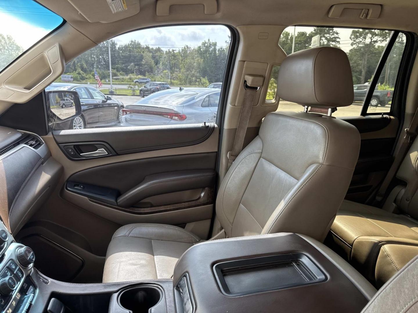 2015 Brown /Tan Chevrolet Tahoe 4WD 4dr LT (1GNSKBKC7FR) , Automatic transmission, located at 6904 Johnston St., Lafayette, LA, 70503, (337) 988-1960, 30.143589, -92.100601- Photo#16
