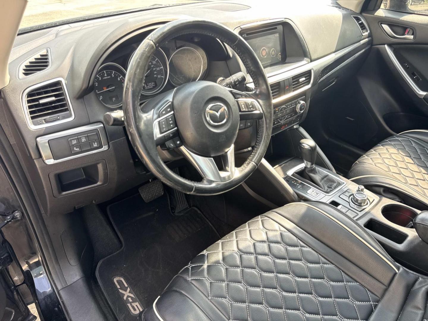 2016 Black /Black Mazda CX-5 FWD 4dr Auto Grand Touring (JM3KE2DY7G0) , Automatic transmission, located at 6904 Johnston St., Lafayette, LA, 70503, (337) 988-1960, 30.143589, -92.100601- Photo#17