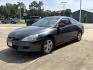 2007 Blue /Gray Honda Accord Cpe 2dr I4 AT LX (1HGCM723X7A) , Automatic transmission, located at 6904 Johnston St., Lafayette, LA, 70503, (337) 988-1960, 30.143589, -92.100601- Photo#2