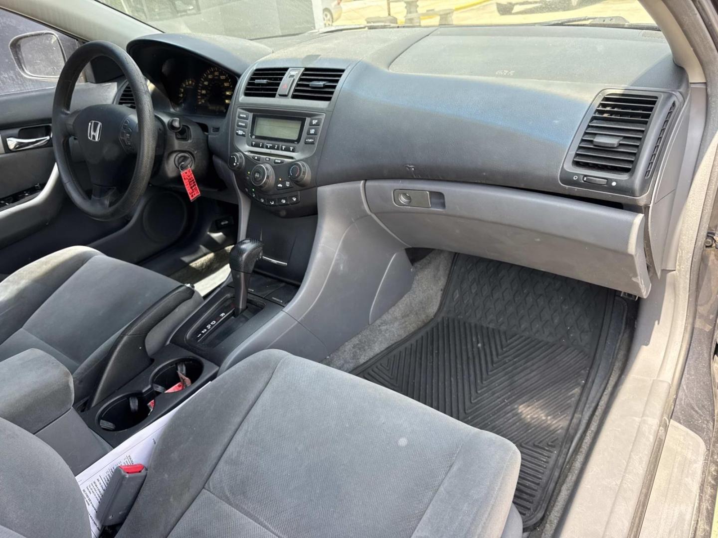 2007 Blue /Gray Honda Accord Cpe 2dr I4 AT LX (1HGCM723X7A) , Automatic transmission, located at 6904 Johnston St., Lafayette, LA, 70503, (337) 988-1960, 30.143589, -92.100601- Photo#11