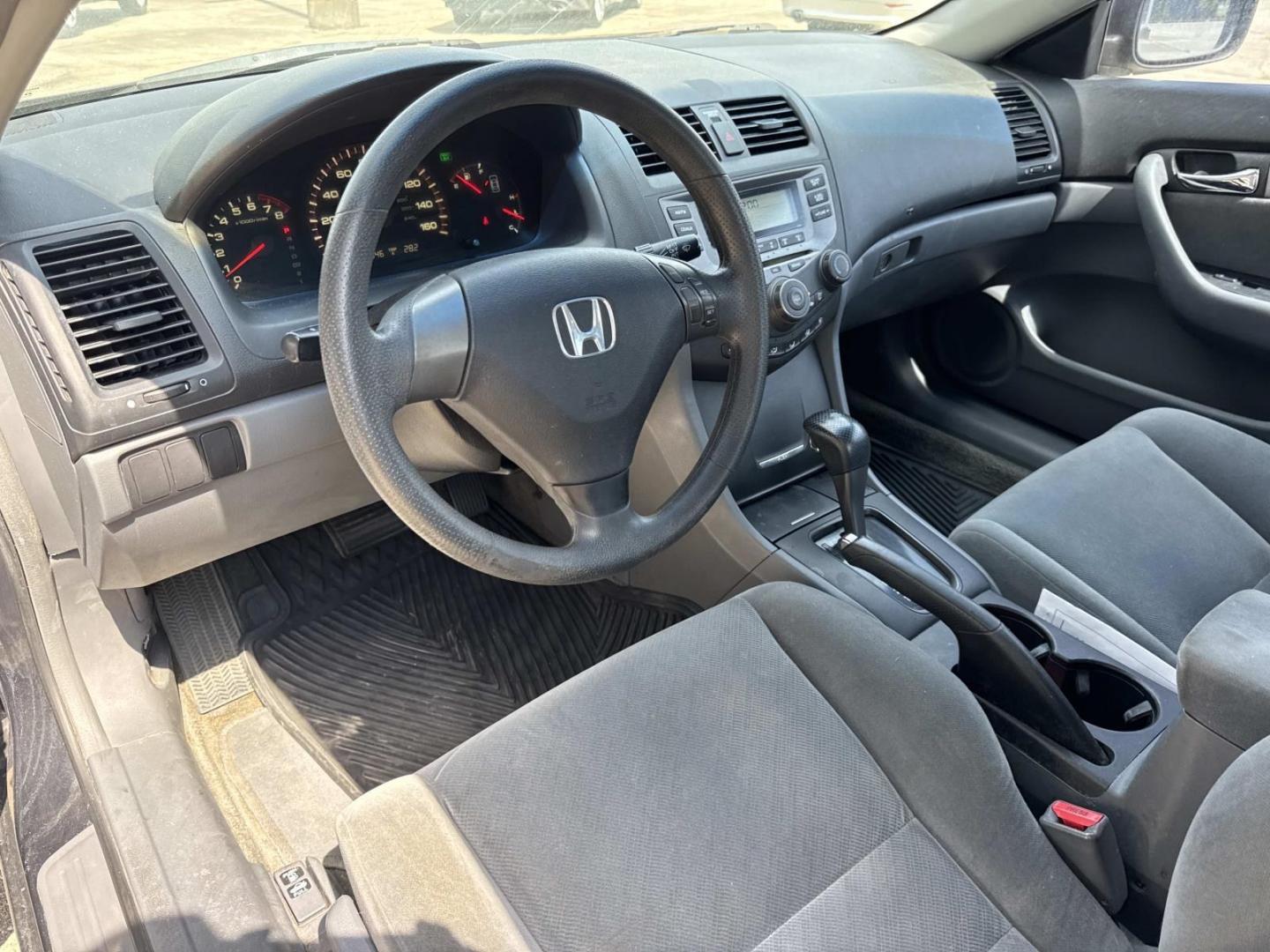 2007 Blue /Gray Honda Accord Cpe 2dr I4 AT LX (1HGCM723X7A) , Automatic transmission, located at 6904 Johnston St., Lafayette, LA, 70503, (337) 988-1960, 30.143589, -92.100601- Photo#16